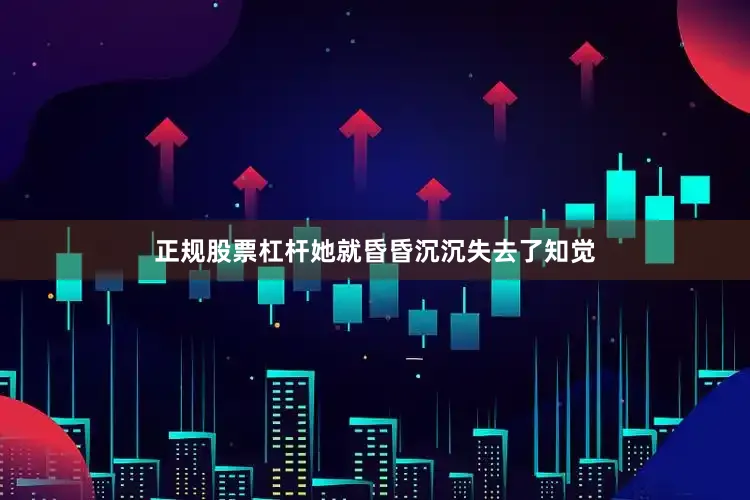 正规股票杠杆她就昏昏沉沉失去了知觉