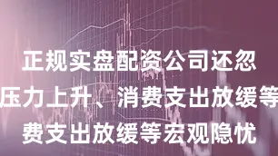 正规实盘配资公司还忽略了通胀压力上升、消费支出放缓等宏观隐忧